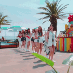 Happy Birthday Beach Alcohol Free MV Twice KPOP GIF