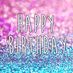 Happy Birthday Beautiful Bedazzled Moving Artwork GIF