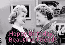 Happy Birthday Beautiful Friend GIF
