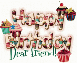 Happy Birthday Bestfriend Dear Friend GIF