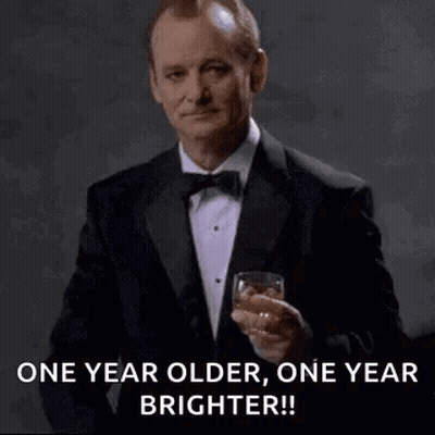 Happy Birthday Bill Murray GIF