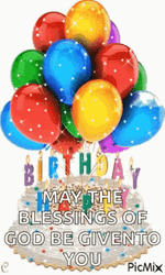 Happy Birthday Blessings GIF