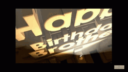 Happy Birthday Bro Banner GIF