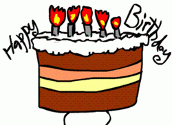 Happy Birthday Bro Dancing Cake GIF