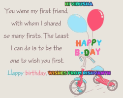 Happy Birthday Bro Long Message GIF