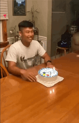Happy Birthday Brother Funny Expression Surprise GIF