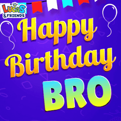 Happy Birthday Brother In Law Confetti Cannon GIF