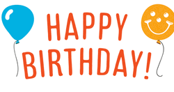 Happy Birthday Brother Meme Balloons Floating GIF