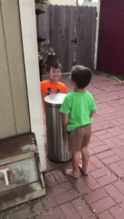 Happy Birthday Brother Trash Spanked Meme GIF