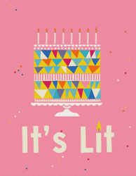 Happy Birthday Cake Surprise Horses It's Lit GIF