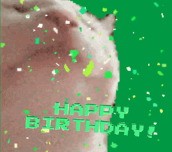Happy Birthday Cat Nodding GIF