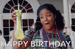 Happy Birthday Cheers Drinks Lime Cocktail Girls GIF