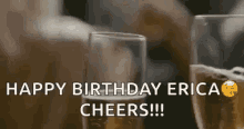 Happy Birthday Cheers Toast Wine Meme GIF