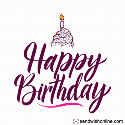 Happy Birthday Cousin With Balloons And Confetti GIF