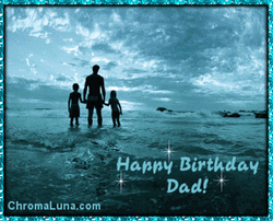 Happy Birthday Dad Family Beach Trip GIF