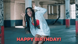 Happy Birthday Dance Juice Lady Leshurr GIF