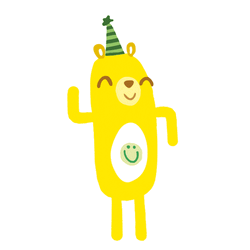 Happy Birthday Dance Yellow Cartoon Bear GIF