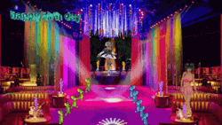 Happy Birthday Dancing Beach GIF