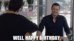 Happy Birthday David Patrick Brewer Schitts Creek GIF