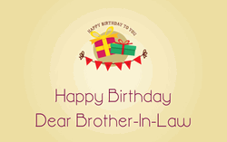 Happy Birthday Dear Brother-in-law GIF Happy Birthday Dear Brother-in-law GIF