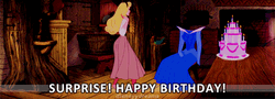 Happy Birthday Disney Aurora Sleeping Beauty GIF