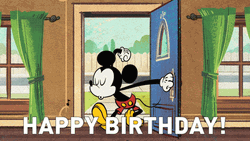 Happy Birthday Disney Characters