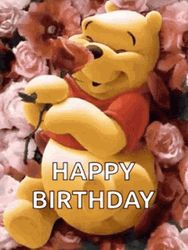 Happy Birthday Disney Winnie The Pooh GIF