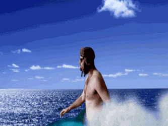 Happy Birthday Dolphin Ride Brother Meme GIF
