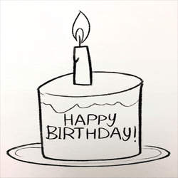 Happy Birthday Fishing Festivity Fish Blowing Candle GIF