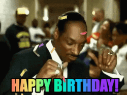 Happy Birthday Funny Dancing Snoop Dogg GIF