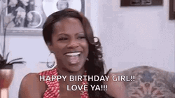 Happy Birthday Girlfriend Love Ya High Five GIF