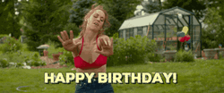 Happy Birthday Gorgeous Alison Brie GIF