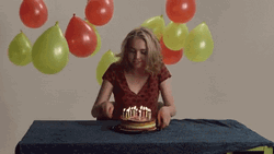 Happy Birthday Gorgeous Candles Blown GIF