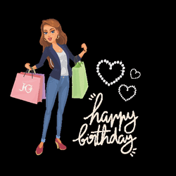 Happy Birthday Gorgeous Gems Shop GIF