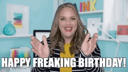 Happy Birthday Gorgeous Rachael Kay Albers GIF