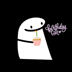 Happy Birthday Granddaughter Cake Cute Cartoon GIF