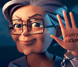 Happy Birthday Grandma  In The Car GIF