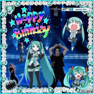 Happy Birthday Greeting Card GIF