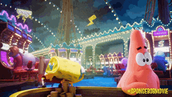 Happy Birthday Greetings On Spongebob The Movie GIF