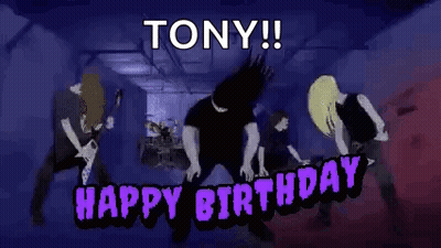 Happy Birthday Group Playing Instruments GIF