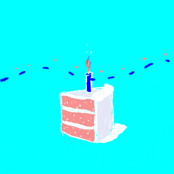Happy Birthday Harry Cake Blowing GIF