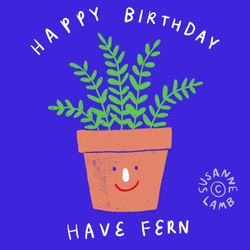 Happy Birthday Have Fun  Illustration GIF