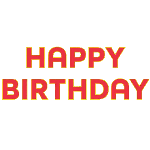 Happy Birthday Hbd Sticker