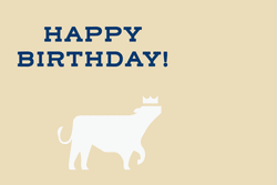 Happy Birthday Horse Party Horns Blowing GIF