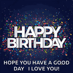 Happy Birthday Husband Lots Of Greetings GIF