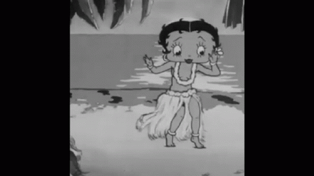 Happy Birthday In Hawaiian Betty Boop GIF