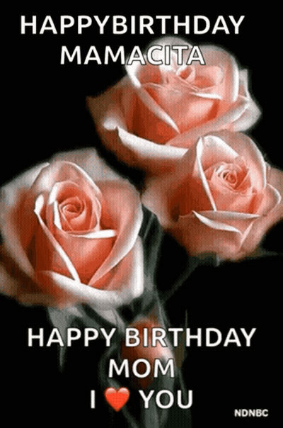 Happy Birthday Mamacita Happy Birthday Mom I Love You Ndnbc GIF