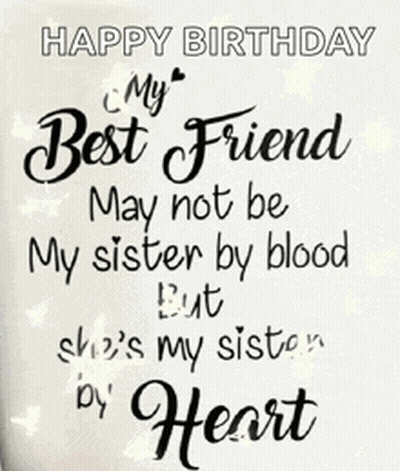 Happy Birthday Message For Best Friend GIF