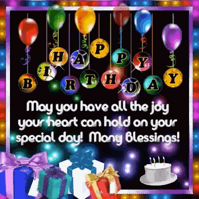 Happy Birthday Mom I Love You Roses Card GIF