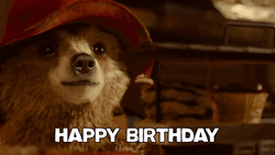 Happy Birthday Month Paddington GIF